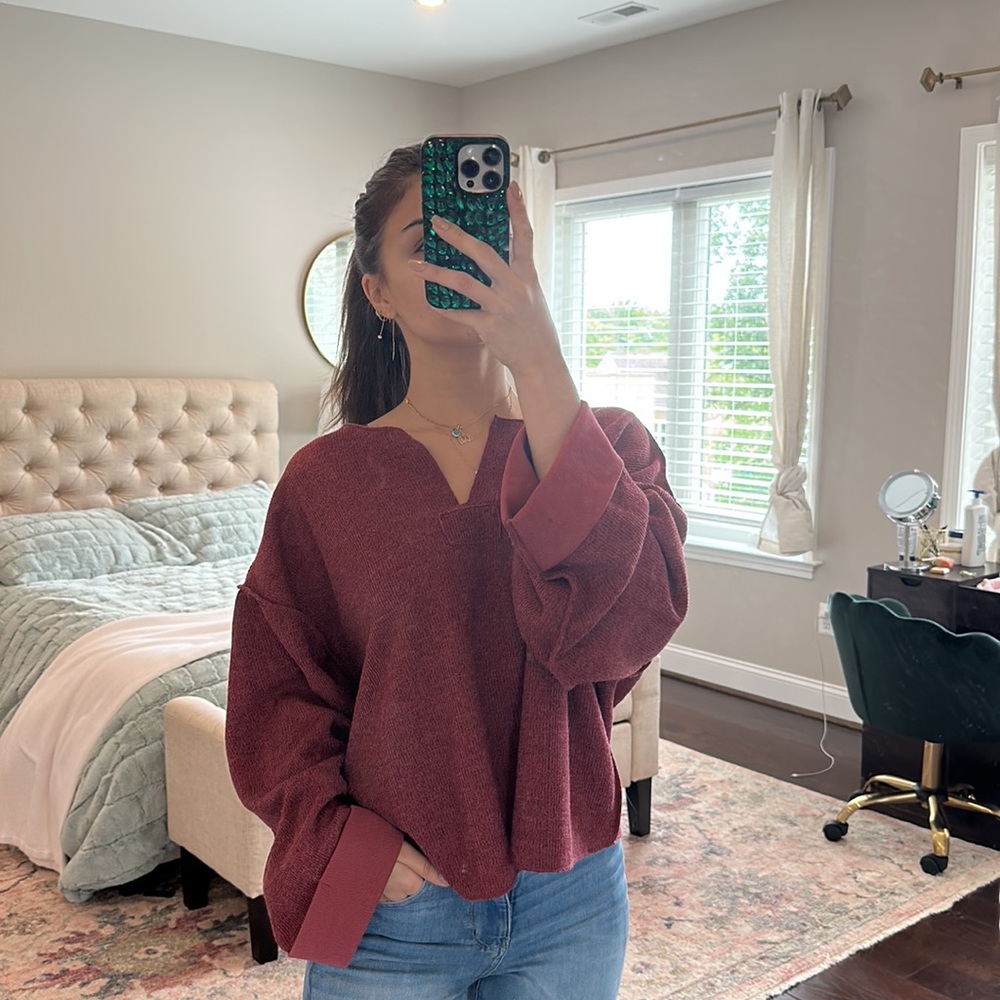 Urban outfitters ribbed knit sweater
